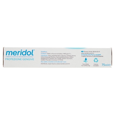 meridol dentifricio Protezione Gengive con effetto antibatterico 75 ml